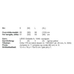 Top med bnd i halsen