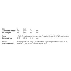 Bluse startet med 8 trekanter med v - udskring