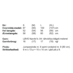 Bluse med stor krave