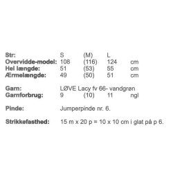 Bluse med ben snoning