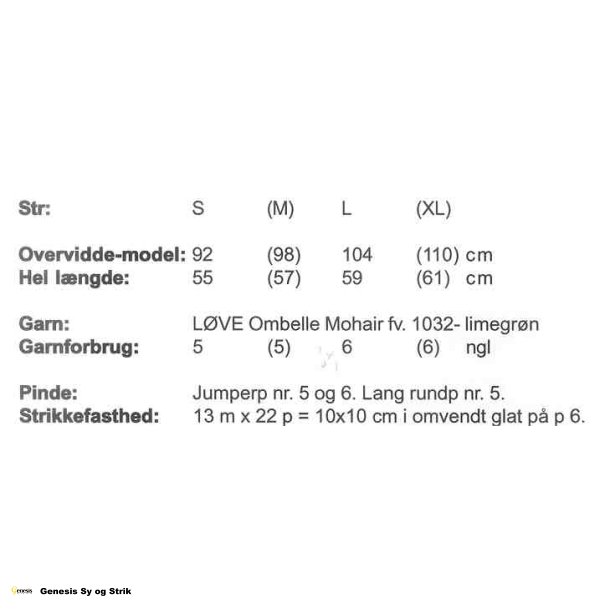 Sweater med dyb sjalskrave