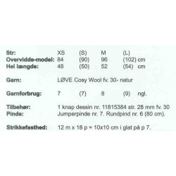 Kort trje med stor krave