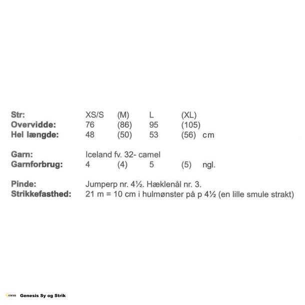 Top med hklede kanter