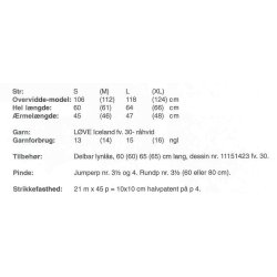 Herretrje i halvpatent med lynls