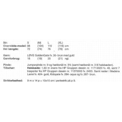 Perlestrikket trje med krave