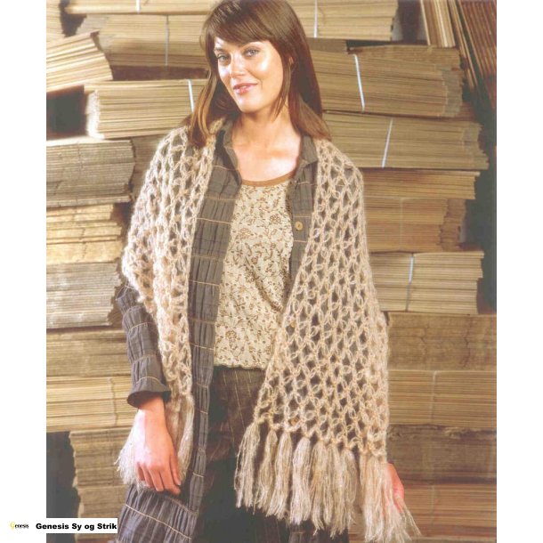 Sjal af krlighedsknuder