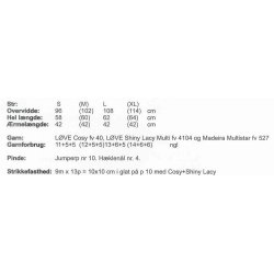 Bluse med pailletter