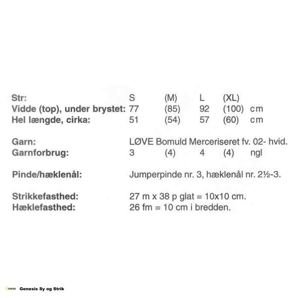 Hklet og strikket top