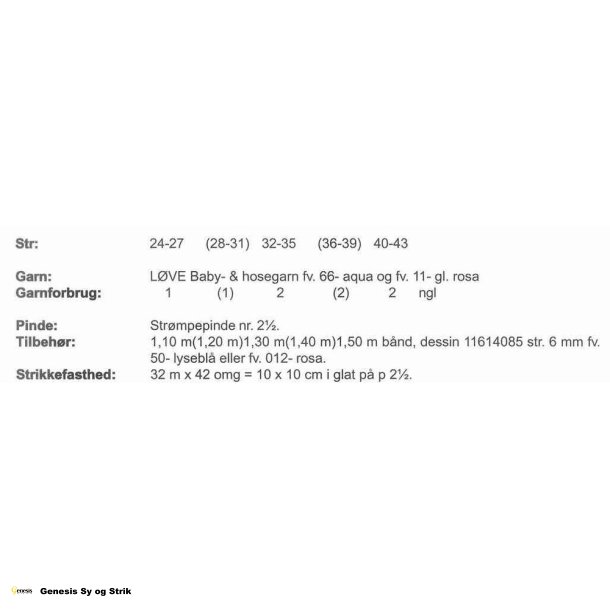 Strmper med og uden hulmnster