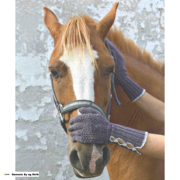 Fingerhandsker med hulmnster