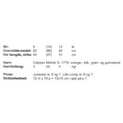 Pigesweater med rullekrave