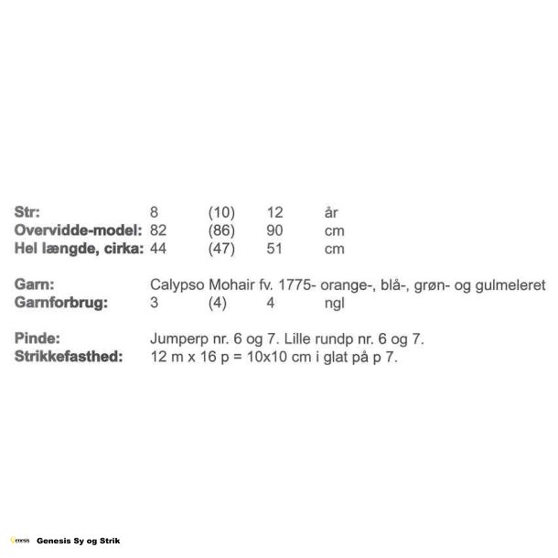 Pigesweater med rullekrave