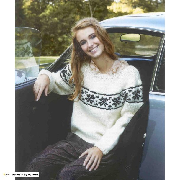 Sweater med stjerner