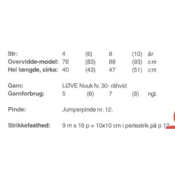 Perlestrikket raglansweater