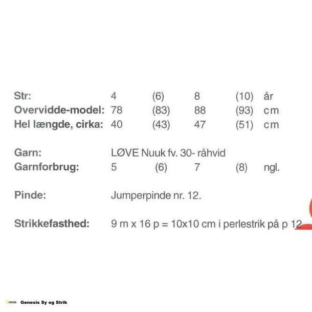 Perlestrikket raglansweater