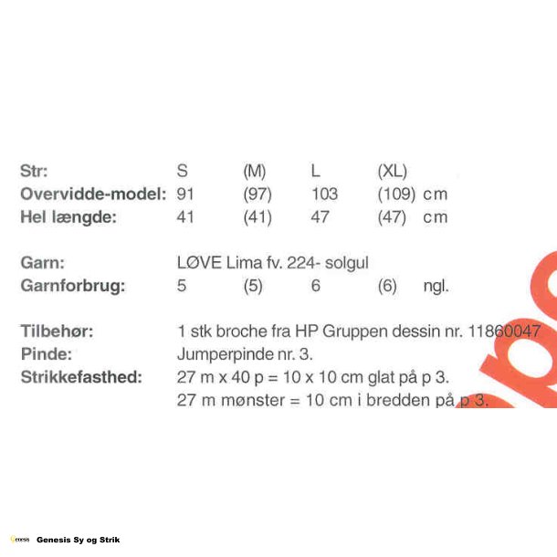 Trje med tvrstrikkede forstykker