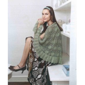 Trekantet hklet sjal