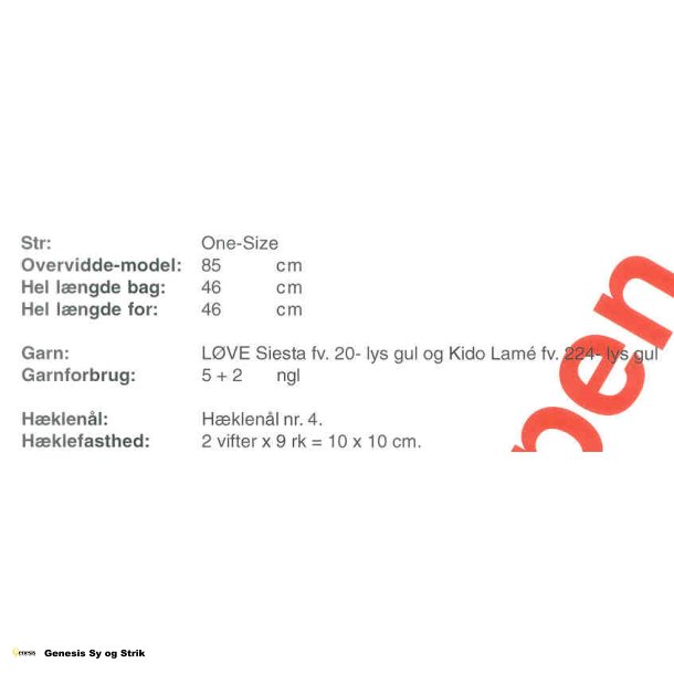 Hklet poncho med Mohairkanter