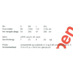 Bolero med hulmnstrede kanter