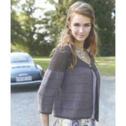 Angoratrje med striber