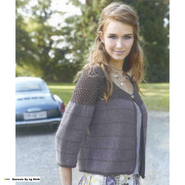 Angoratrje med striber