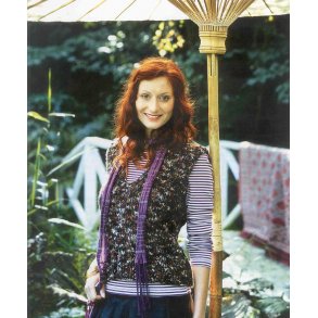 Glatstrikket slipover