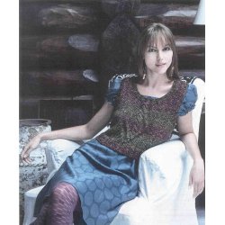 Kort slipover med snoning