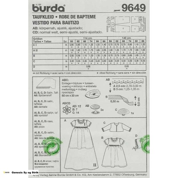 Dbskjole / dbskjoler