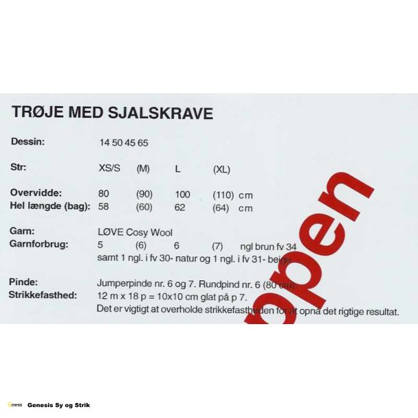 Trje med sjalkrave