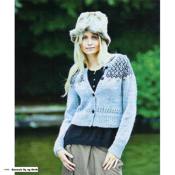 Trje med mnster og broderi