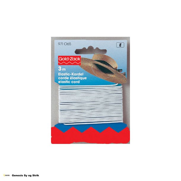 Elastik rund  1,5 mm lngde 3 m