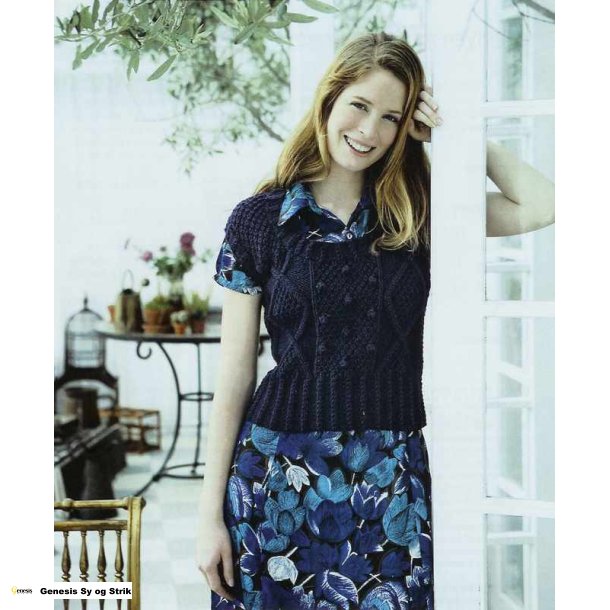 Slipover med aranmnster