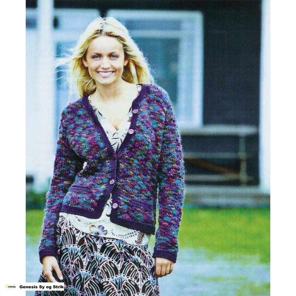 Chaneljakke med lommer