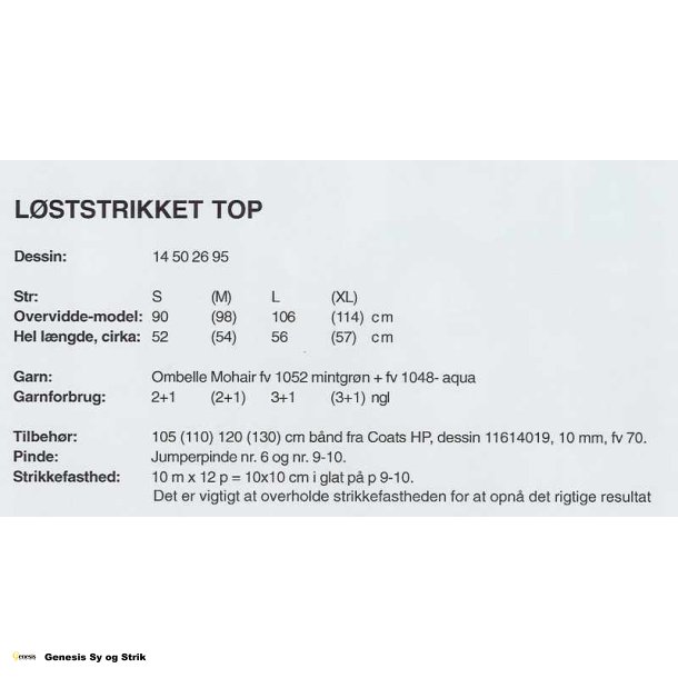 Lst strikket top
