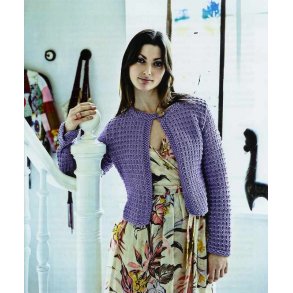 Kort jakke med struktur