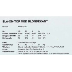 Top med blondekant