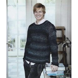 Herresweater med snomnster