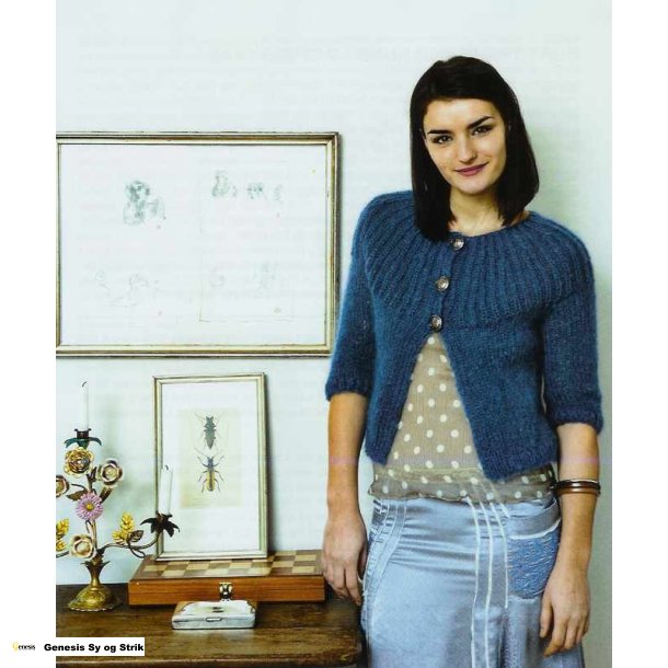 Kort trje med rundt brestykke