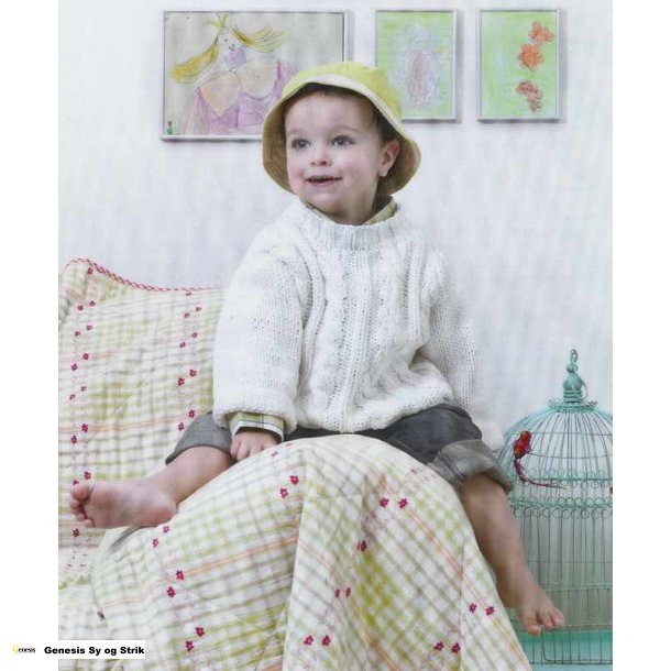 Sweater med snoninger