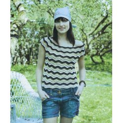 Top med zigzagmnster