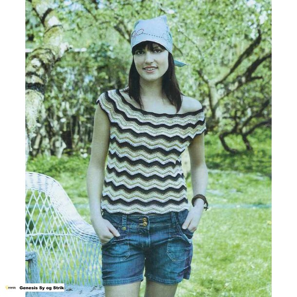 Top med zigzagmnster