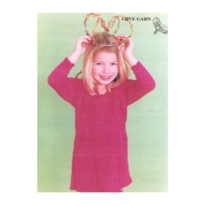 Brnebluse/kjole med vidde