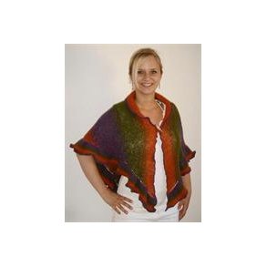 Sjal - strikkeopskrift