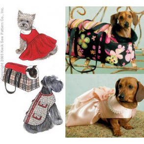 Jakke, kjole eller taske til hunde