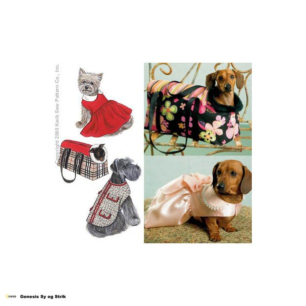 Jakke, kjole eller taske til hunde