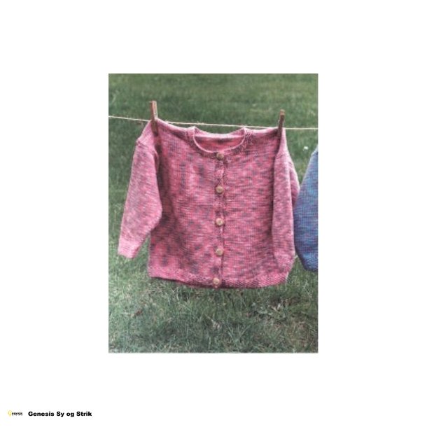 Barnetrje med perlekanter