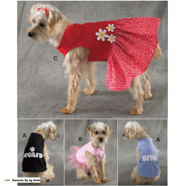 Bluse eller kjole til hunde