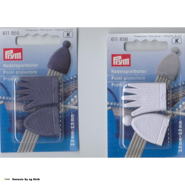 Strmpepindeholdere - pinde 2,0 og 2,5 mm