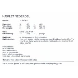 Hklet nederdel