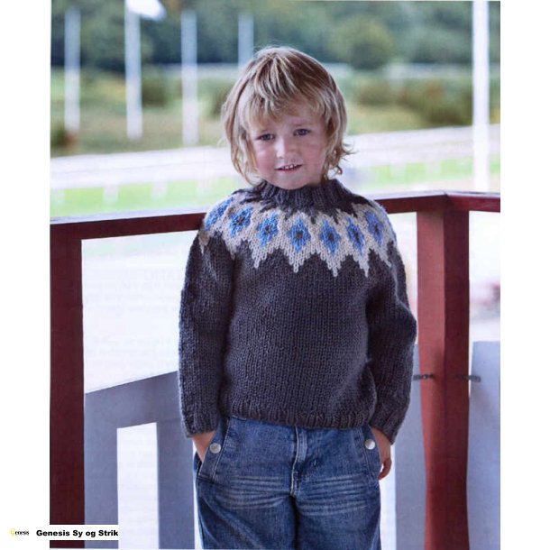 Islndersweater til brn